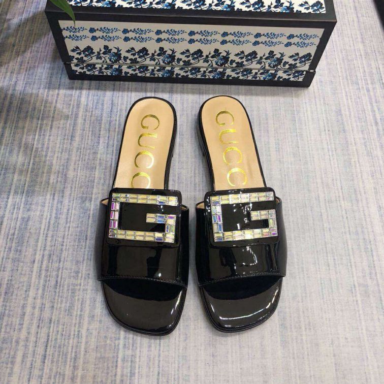 GG 2019SS Women Leather Sandals