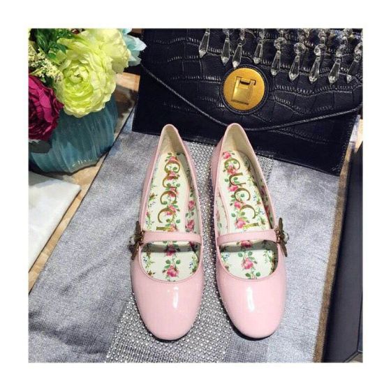 GG 2018SS Leather 1.5CM Women Shoes