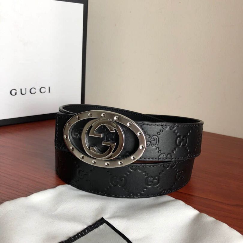 GG Leather GG 35mm Men Belts