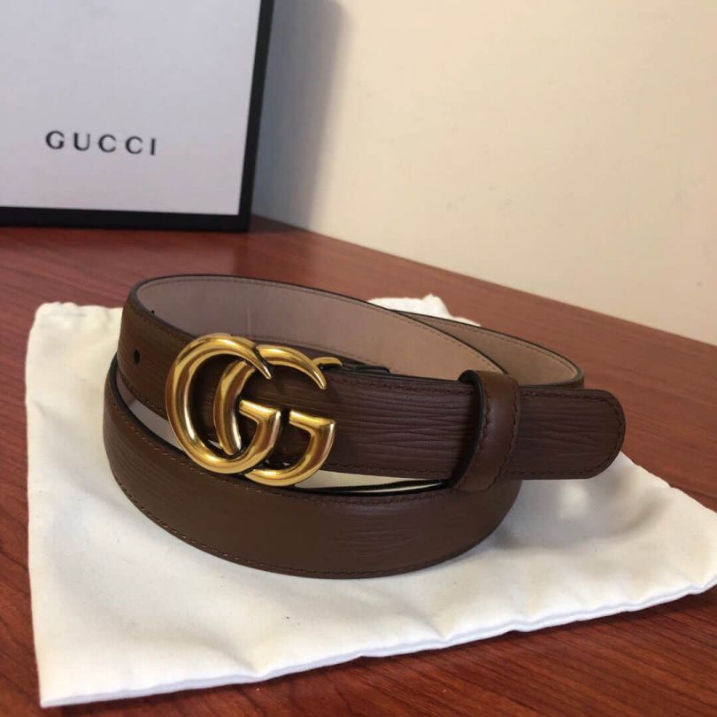 GG 25mm GG Leather Women Belts