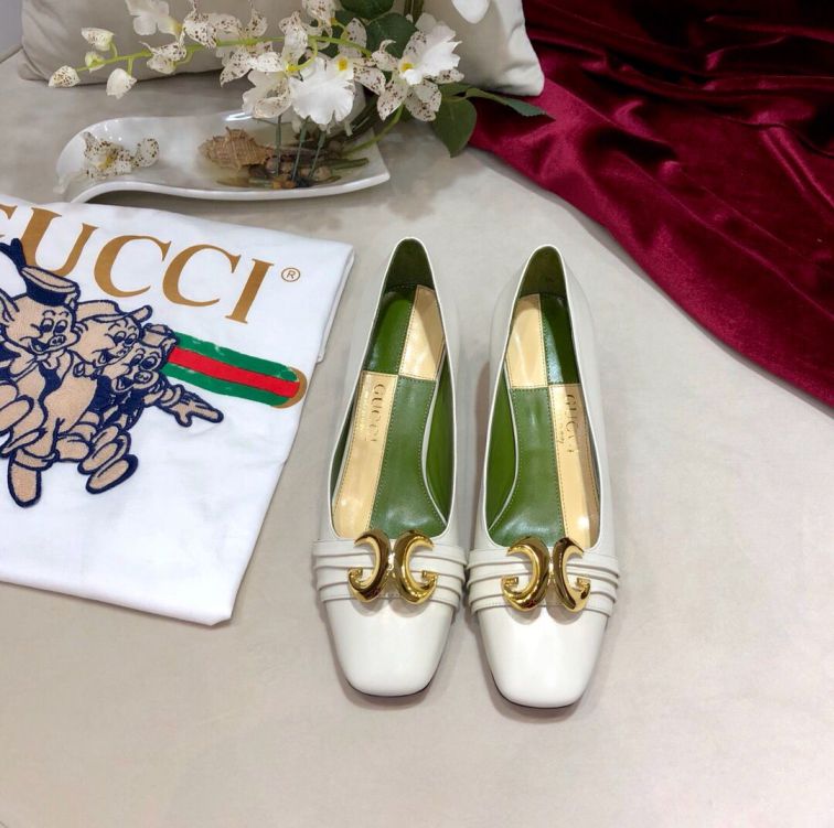 GG 2019SS 5.5cm High Women Shoes