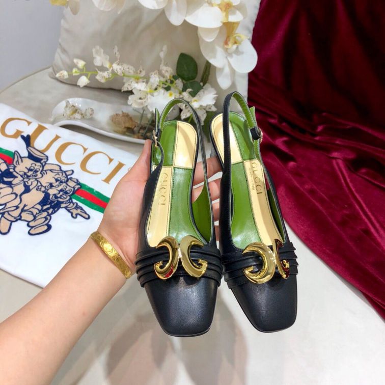 GG 2019SS 5.5cm High Women Shoes