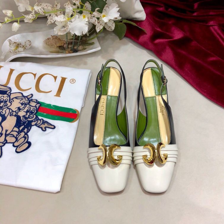 GG 2019SS 5.5cm High Women Shoes