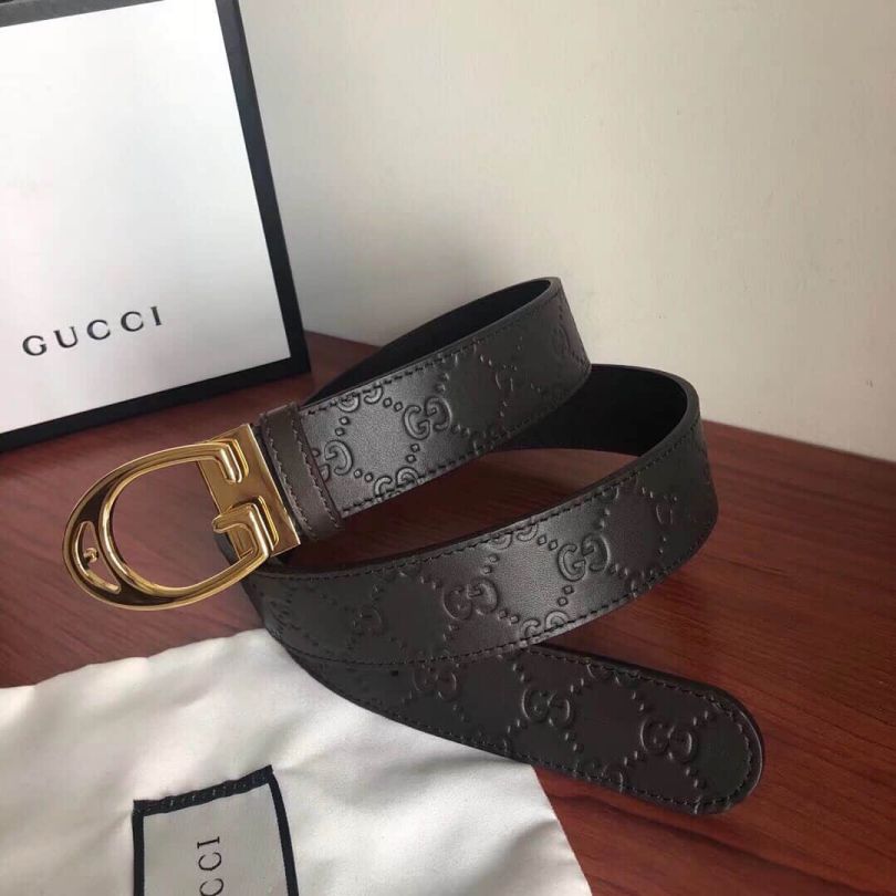 GG Leather 35mm Men Belts