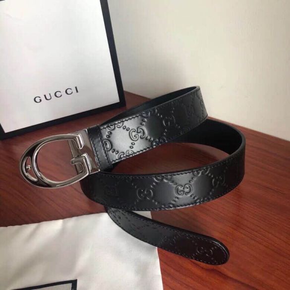 GG Leather 35mm Men Belts