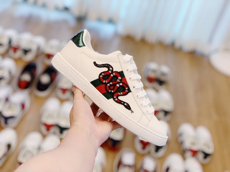 GG Ace Embroidery Unisex Sneakers