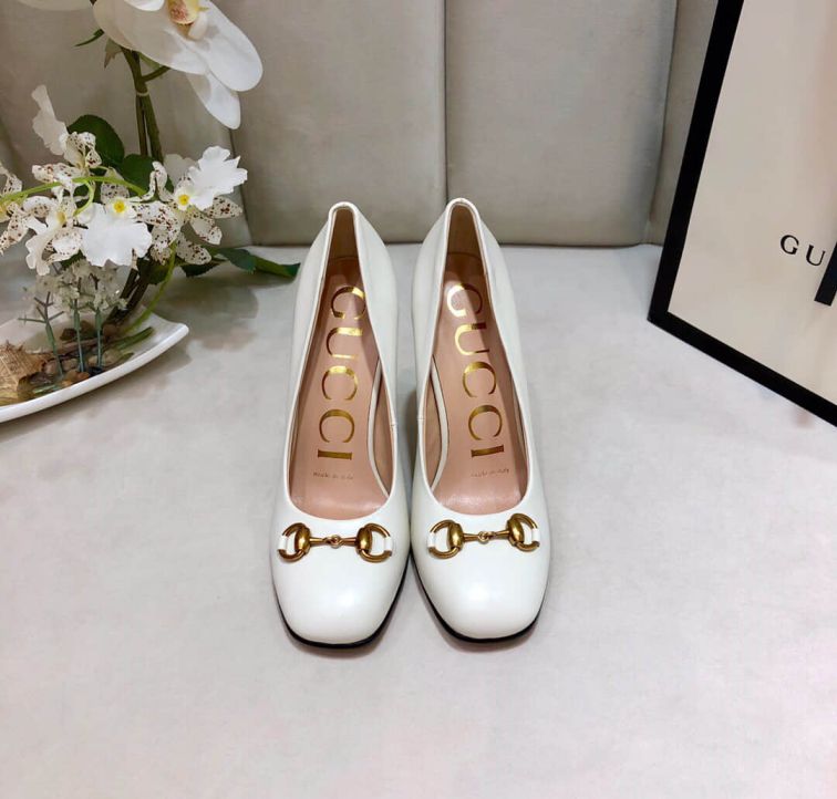 GG 2019 Soft Leather High Women Shoes