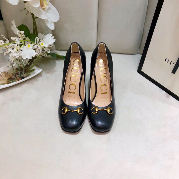 GG 2019 Soft Leather High Women Shoes