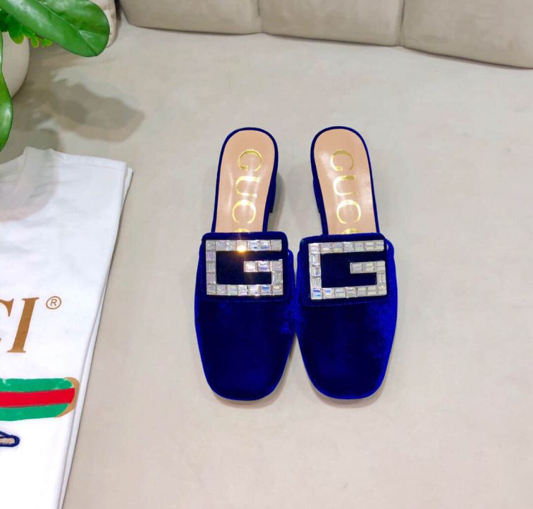 GG 2019SS Soft Leather High Women Shoes