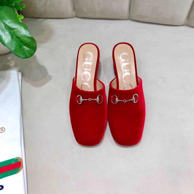 GG 2019SS Soft Leather High Women Shoes