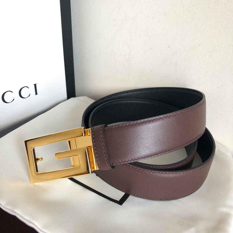 GG Leather 35mm Men Belts