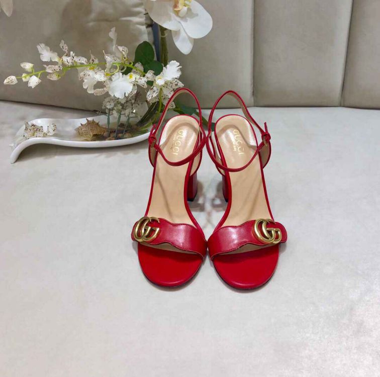 GG 2019SS Women Leather Sandals