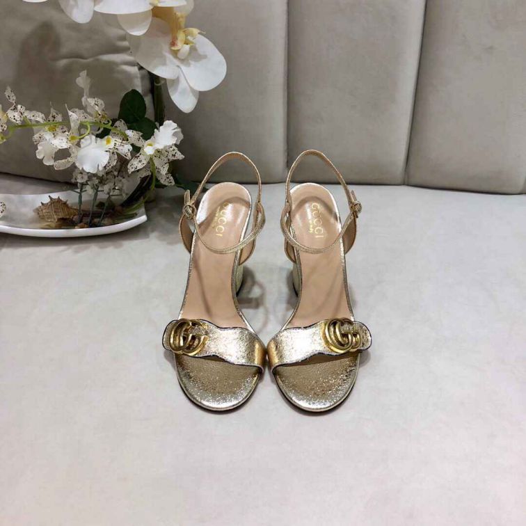 GG 2019SS Women Leather Sandals