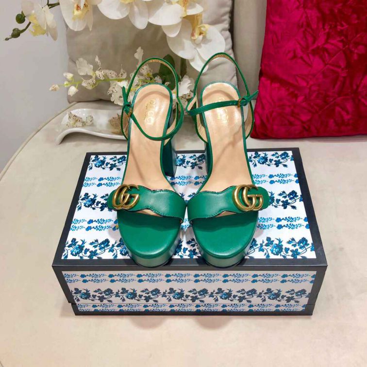 GG 2019SS Women Leather Sandals