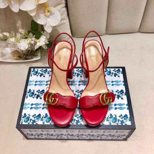 GG 2019SS Women Leather Sandals