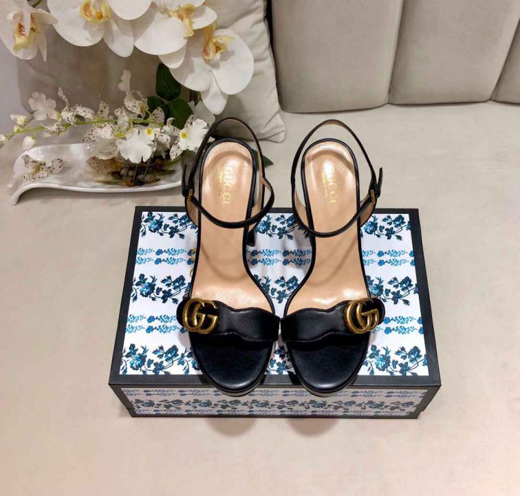 GG 2019SS Women Leather Sandals