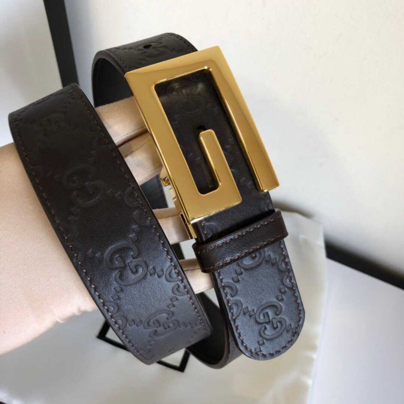 GG Leather 35mm Men Belts