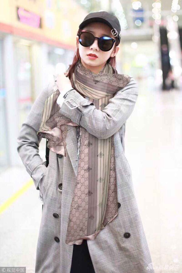 GG 100% Silk Women Scarves