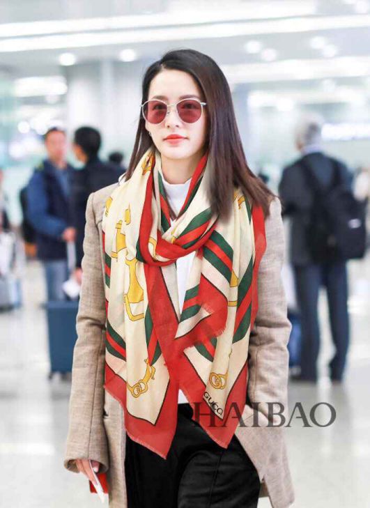 GG 2019 100% Cashmere Women Scarves