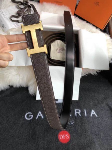 Hermes togo Men Belts