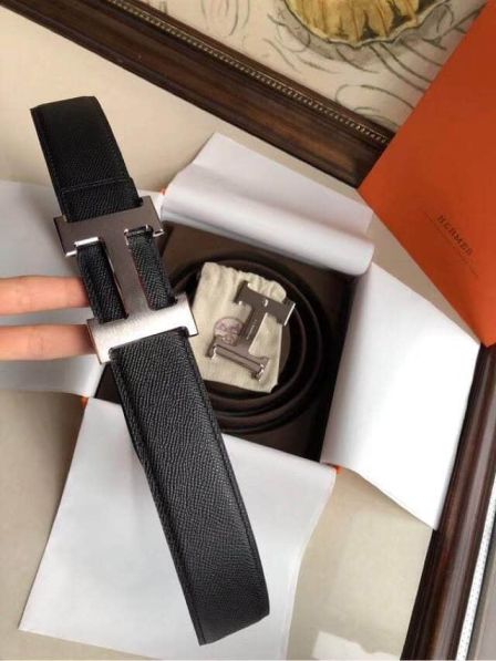 Hermes Reversible H Logo Men Belts