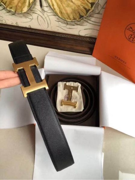 Hermes Reversible H Logo Men Belts