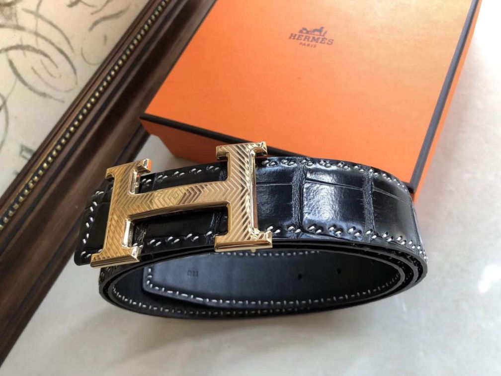 Hermes Metal H 2018 Men Belts