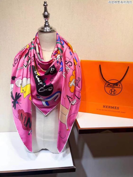 Hermes 2018 Women Scarves