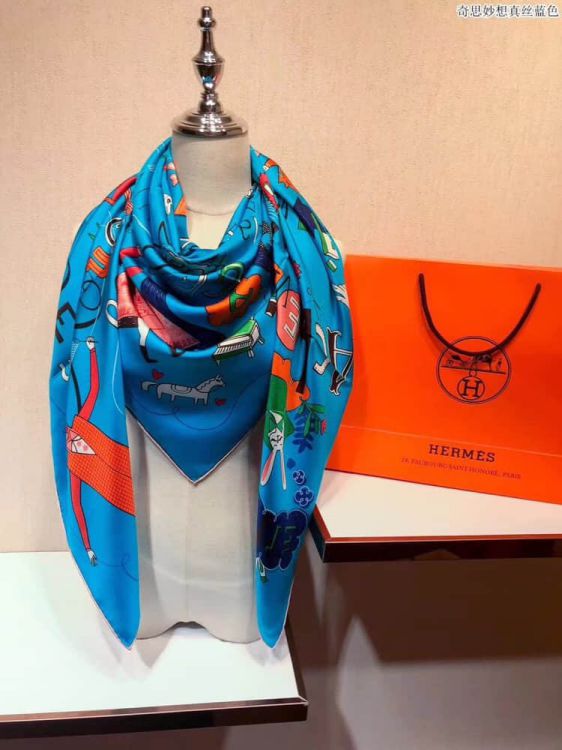 Hermes 2018 Women Scarves