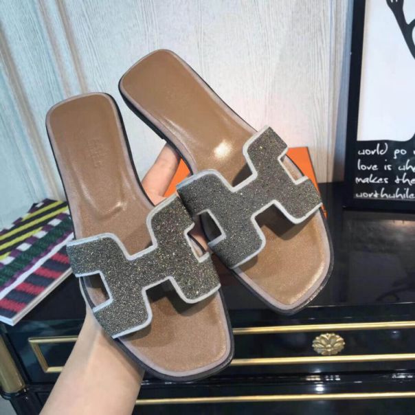 Hermes 2018 Women Slippers