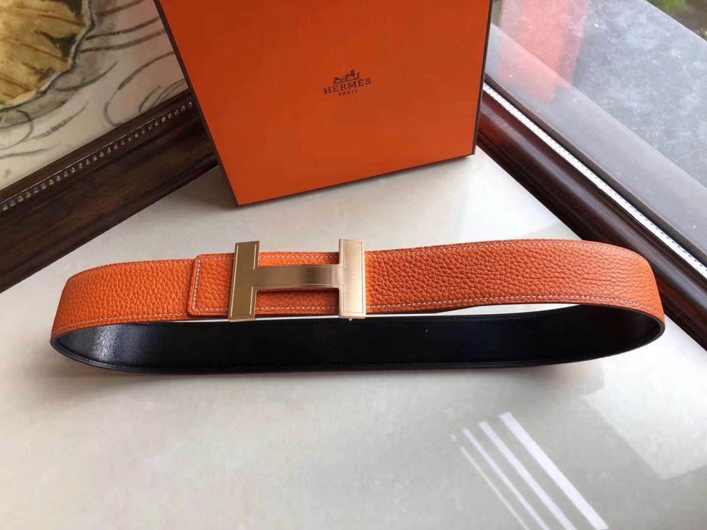 Hermes 2018SS Reversible Men Belts