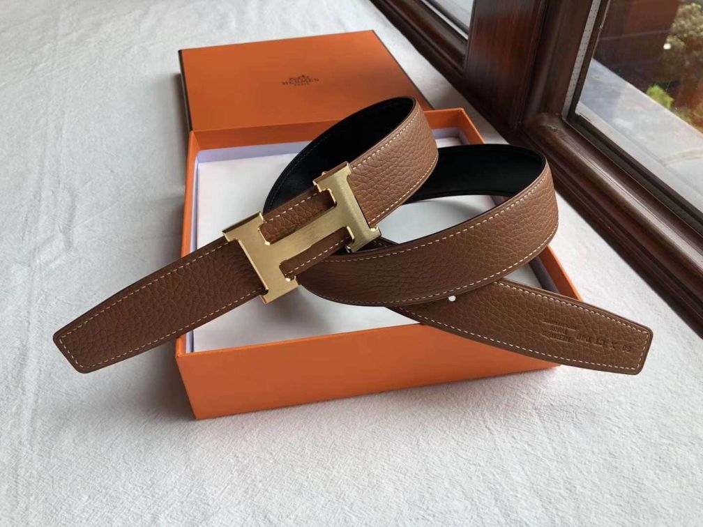 Hermes 2018SS 32mm Unisex Belts