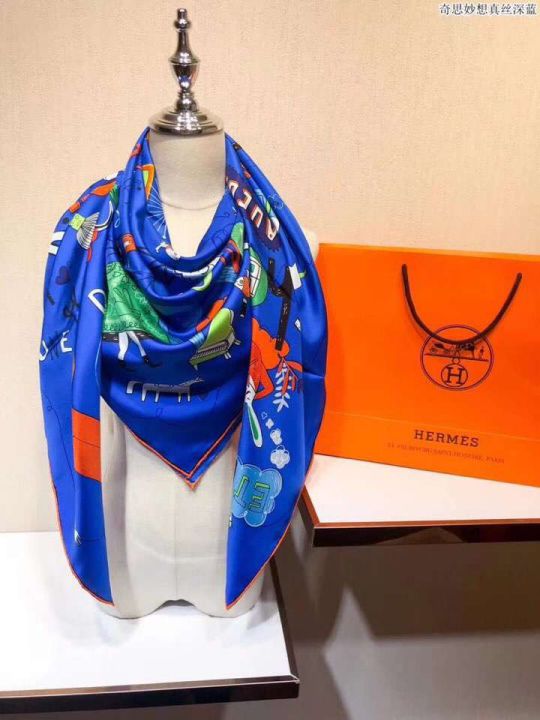 Hermes 2018 18mm Women Scarves