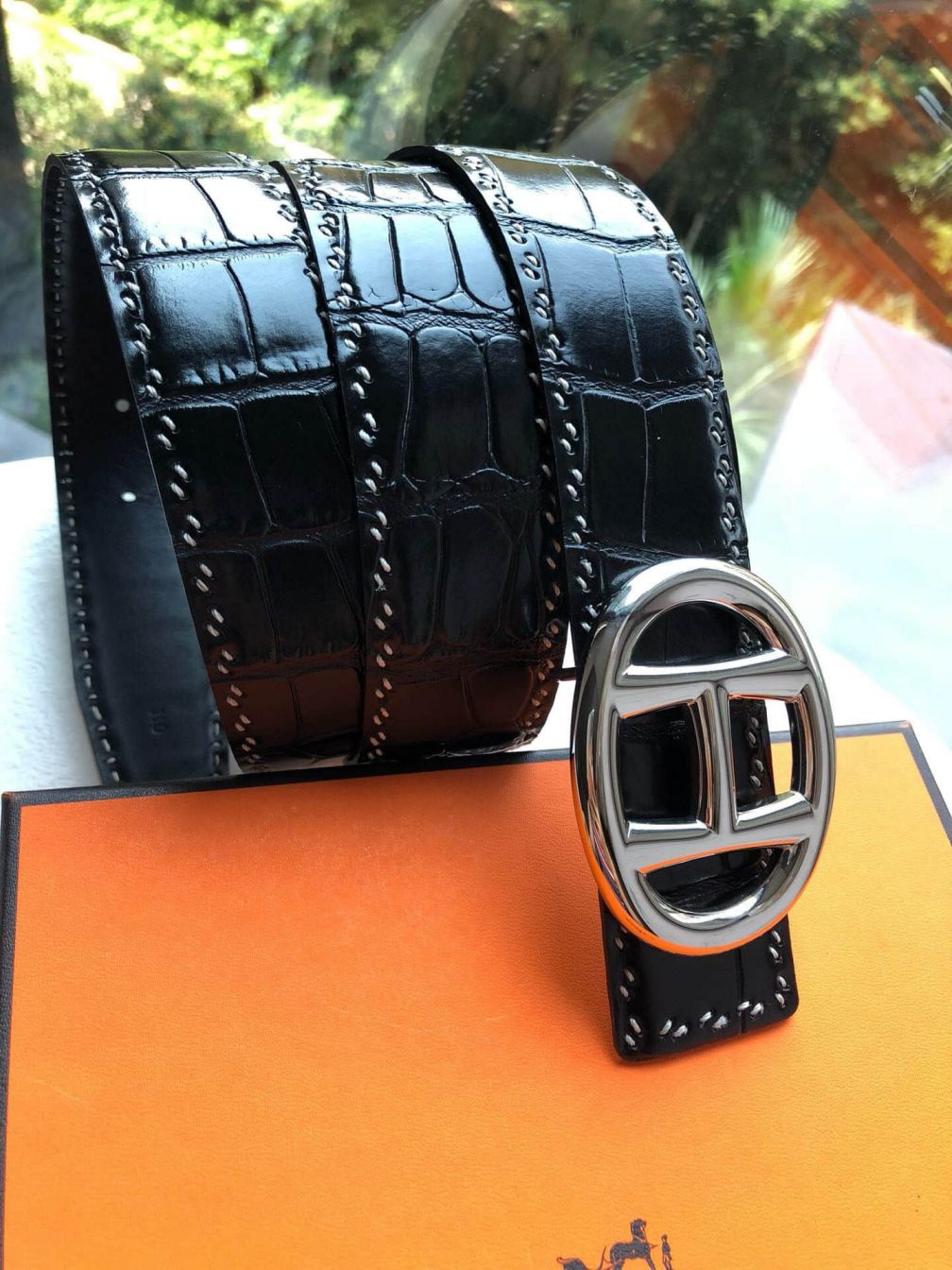 Hermes Metal H 38mm Men Belts