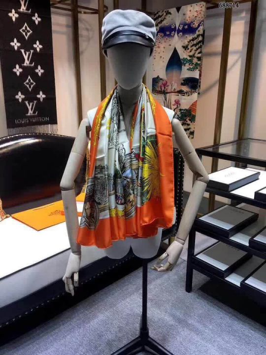 Hermes 2018 140140 Women Scarves