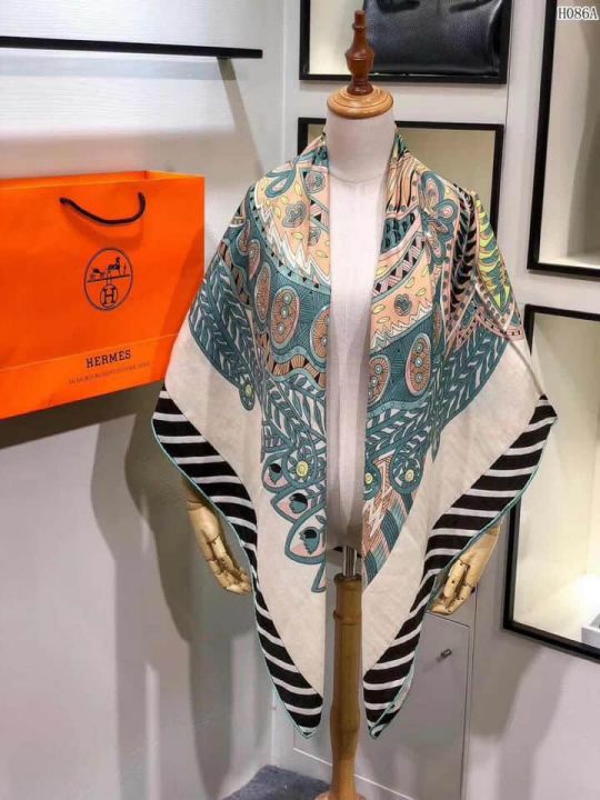 Hermes 2018 Annie Faivre Women Scarves