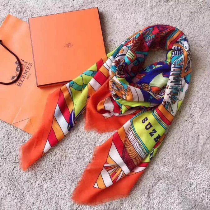 Hermes 2018 Women Scarves