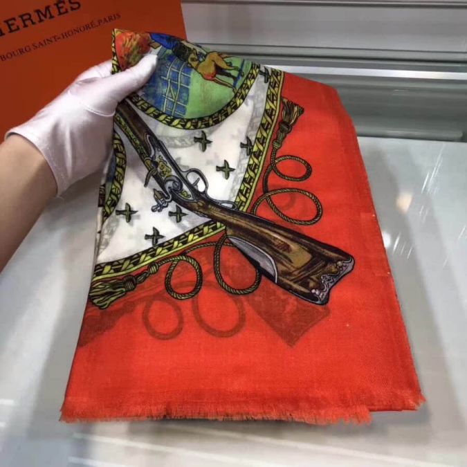 Hermes 2018 Women Scarves