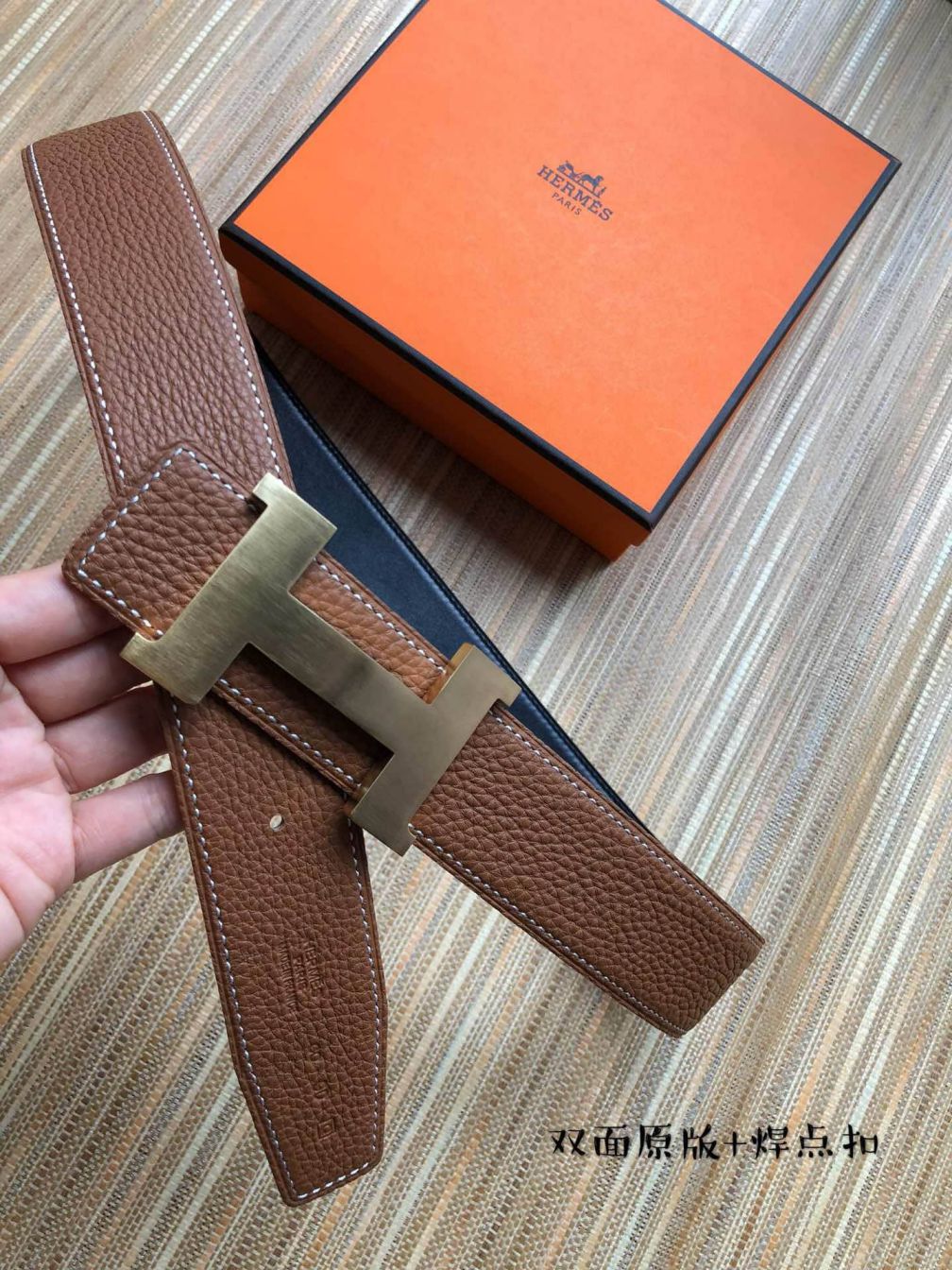 Hermes Reversible 38mm Men Belts