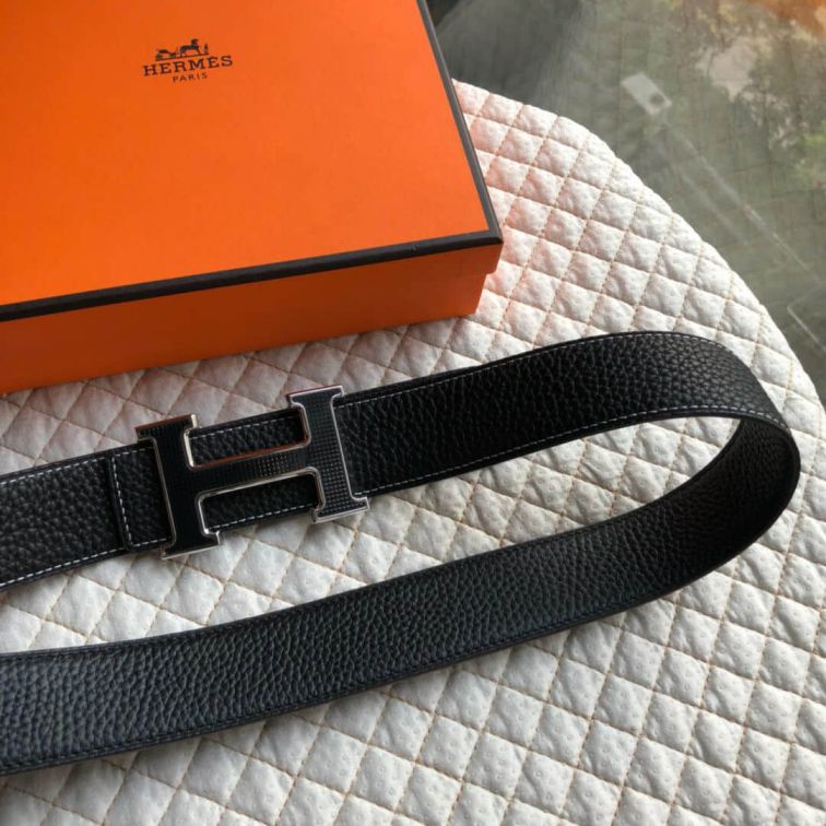 Hermes 38mm Metal Reversible Men Belts