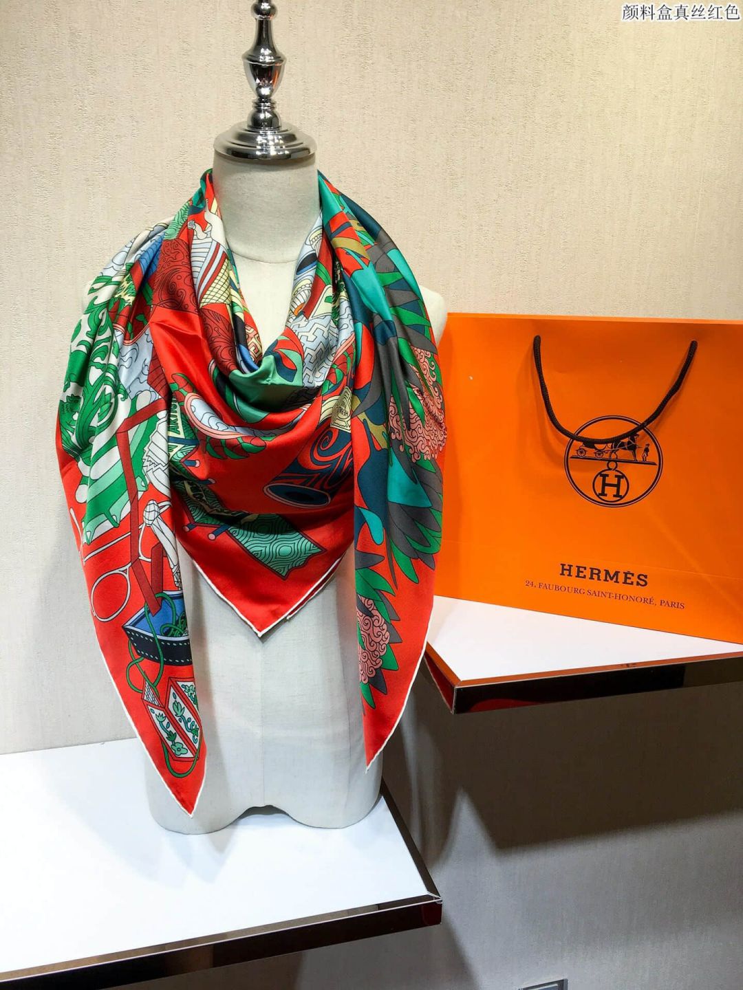 Hermes 2018 Women Scarves