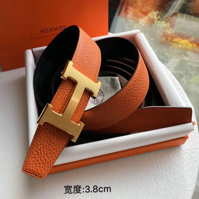 Hermes Reversible 38mm Men Belts