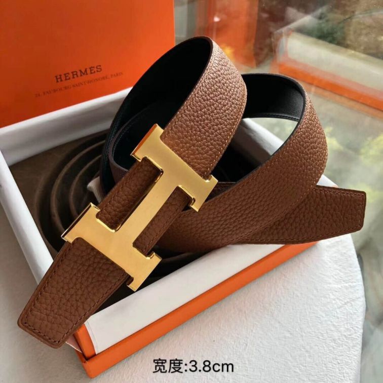 Hermes Reversible 38mm Men Belts