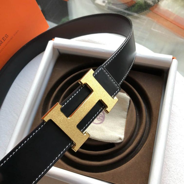 Hermes Reversible Leather 38mm Men Belts