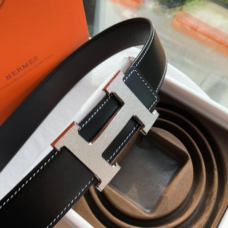 Hermes Reversible Leather 38mm Men Belts