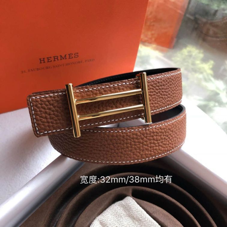 Hermes Reversible 32mm 38mm Men Belts