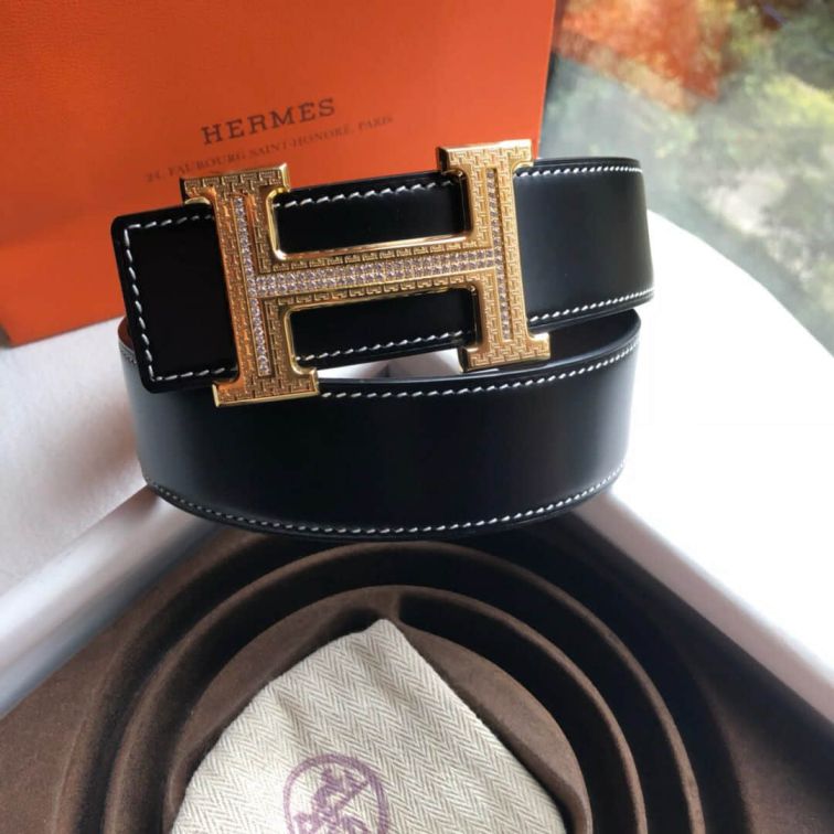 Hermes Reversible Leather 38mm Men Belts