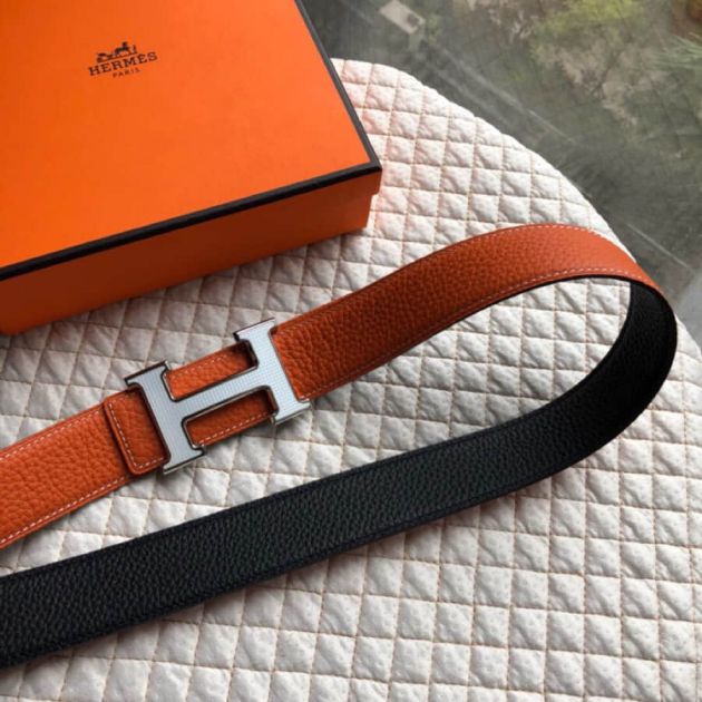 Hermes Metal Reversible 38mm Men Belts