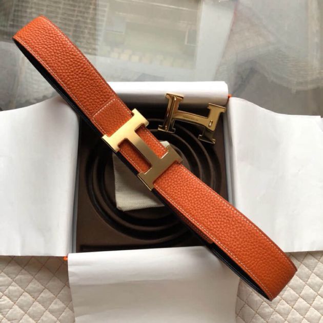 Hermes Metal Reversible 38mm Men Belts