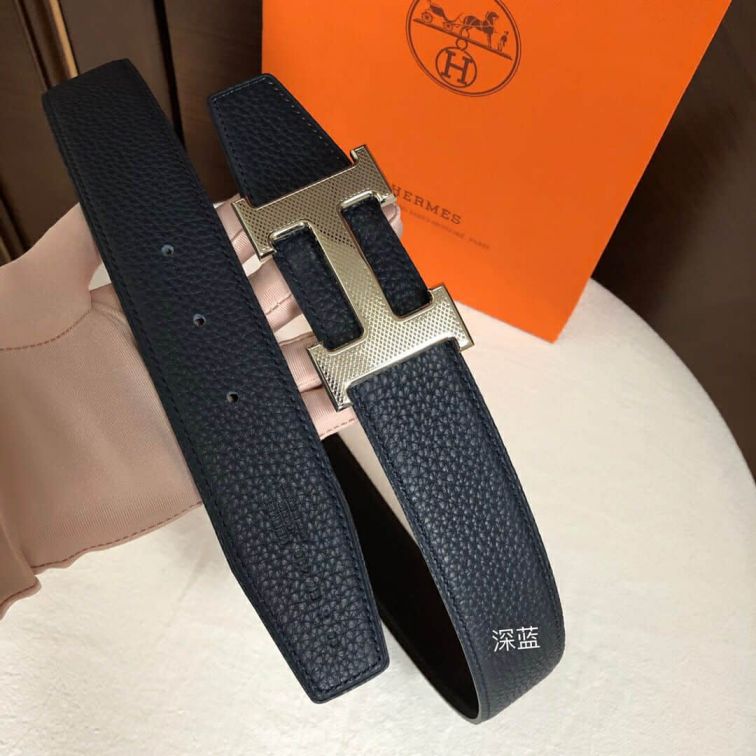 Hermes Reversible Leather 38mm Men Belts